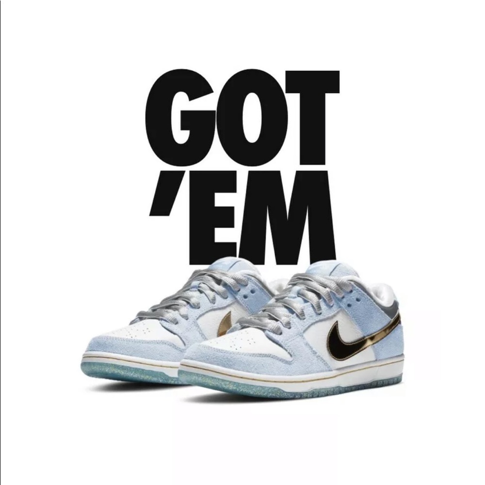 SB Dunks Sean Cliver Size 13